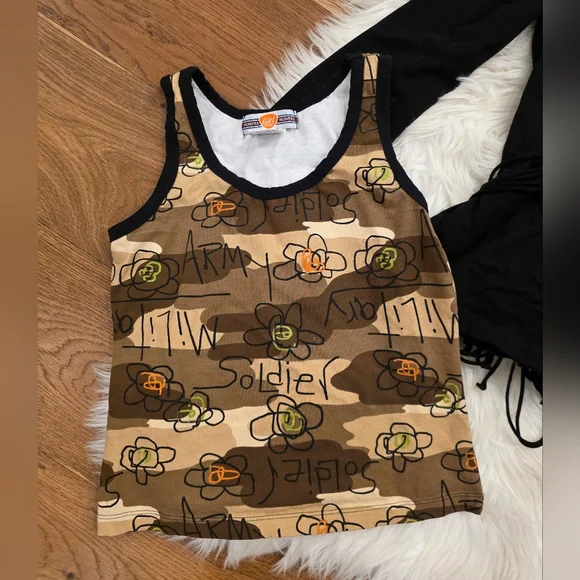 Vintage Boho Embroidered Black Long-Sleeve Top Set - Picture 2 of 9